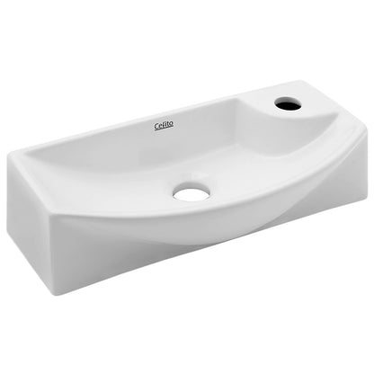 Cefito Bathroom Basin Ceramic Vanity Sink Hand Wash Bowl 45x23cm