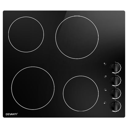 Devanti Electric Ceramic Cooktop 60cm