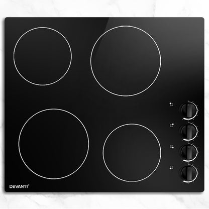 Devanti Electric Ceramic Cooktop 60cm