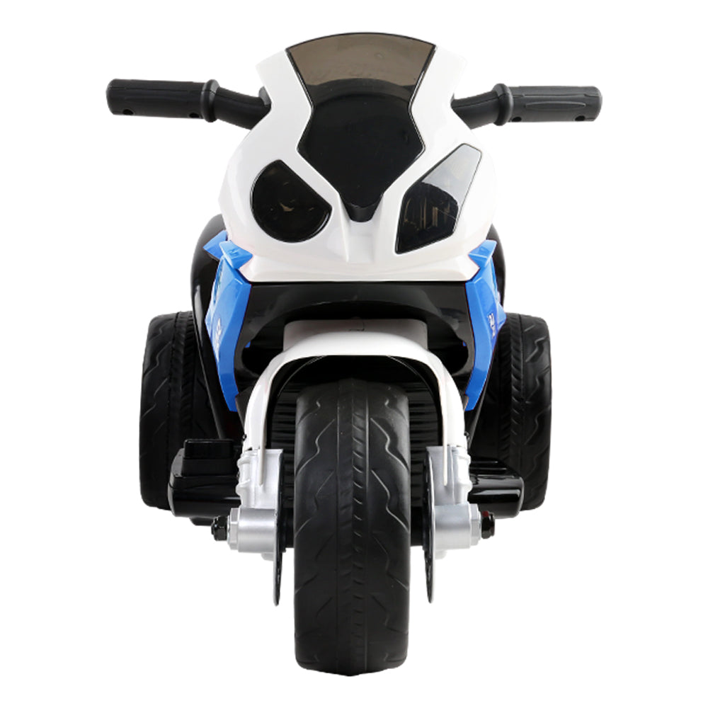 Kids Electric Ride On Car Police Motorcycle Motorbike BMW Licensed S1000RR Blue