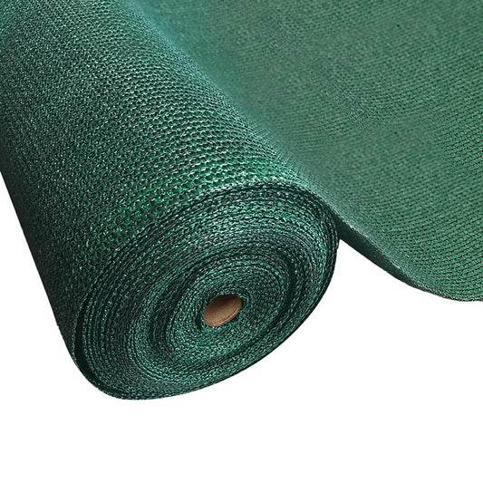 Instahut 90% Shade Cloth 3.66x10m Shadecloth Sail Heavy Duty Green