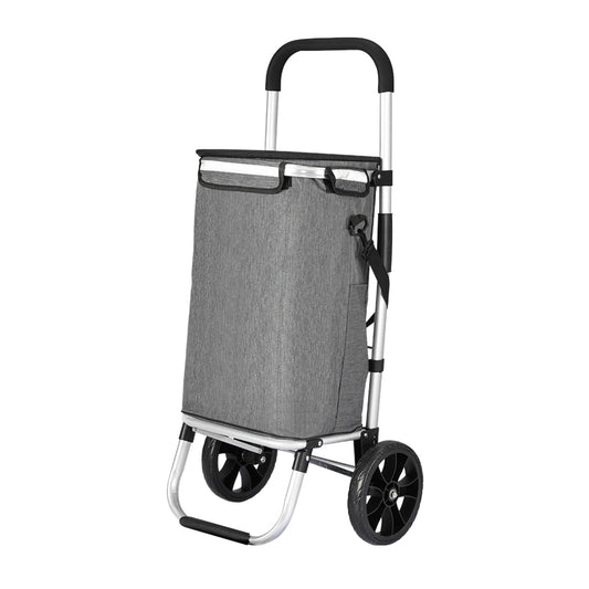 Emajin Shopping Trolley Cart 45KG Foldable Grey