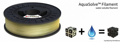 PVA Support Filament AquaSolve - PVA 2.85mm Natural 50 gram 3D Printer Filament