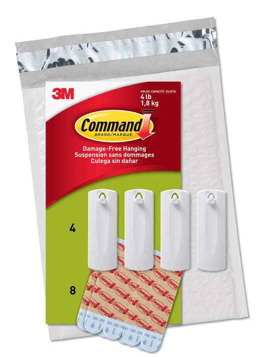 Command Sawtooth Picture Value Pack, 4 Hangers and 8 Strips, PH040-4NA