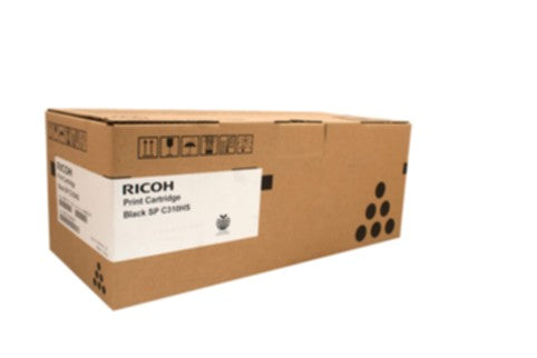 RICOH BLACK TONER 6500 PAGE YIELD DAMAGED PACKAGING