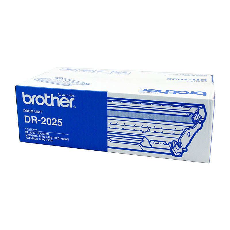 Brother DR-2025 Mono Laser Drum - FAX-2820/2920, MFC-7220/7420/7820N, HL-2040/2070N- up to 12,000 pages