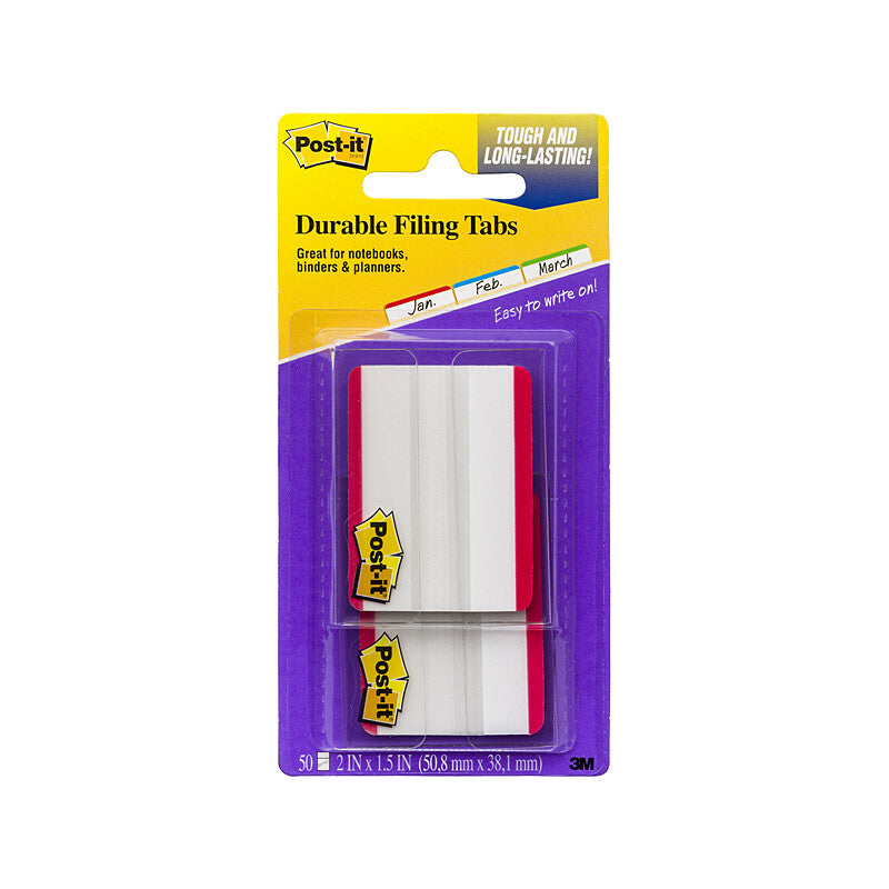 POST-IT Tab 686F-50RD Red Pack of 2 Box of 6