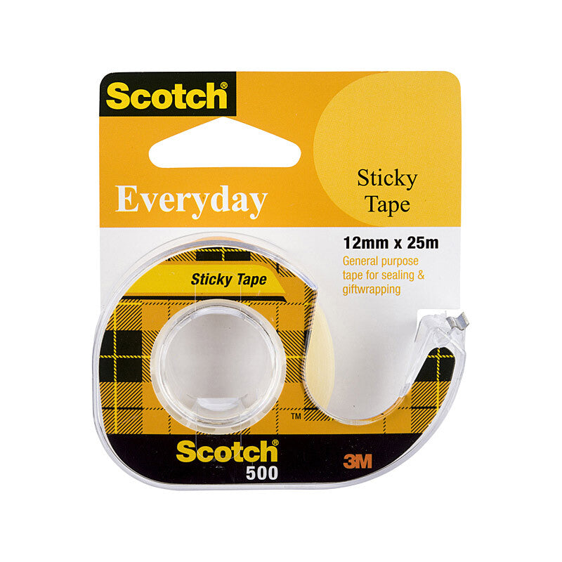 SCOTCH Tape 502 12mmX25M Box of 12