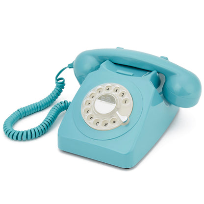 GPO RETRO GPO 746 ROTARY TELEPHONE - BLUE