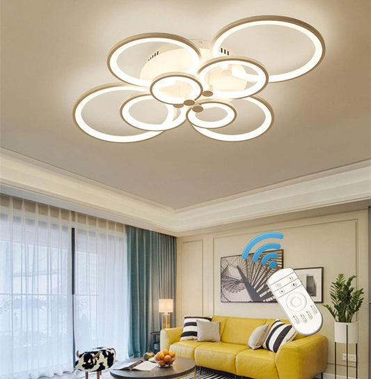 Modern LED Flush Mount, Lighting Fixture