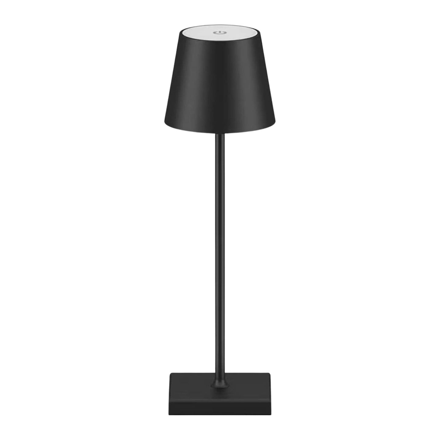 GOMINIMO Rechargeable Cordless Table Lamp with Stepless Dimming Brightness (Black)