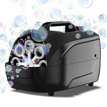 GOMINIMO Automatic Bubble Blower Machine for Kids (Black)