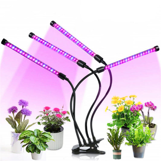 NOVEDEN Plant Grow Light 4 Head Grow Lamp