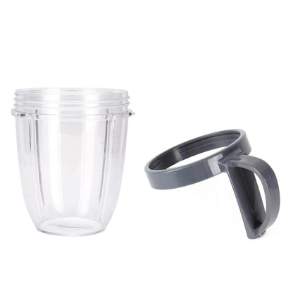 For Nutribullet Short Cup + Handheld Lip Ring For All Nutri 600 and 900 Models