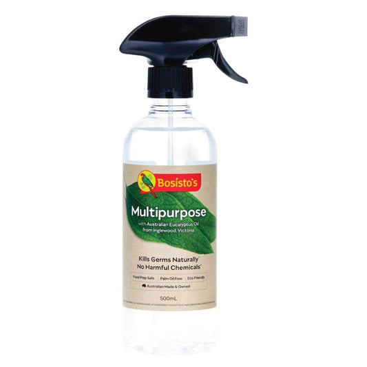 500ml Multi-Purpose Spray Bosisto's Natural Eucalyptus Eco Surface Germ Cleaner