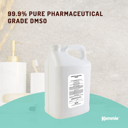 5L DMSO Liquid Dimethyl Sulfoxide 99.9% Pure Pharmaceutical Grade Solvent Bulk