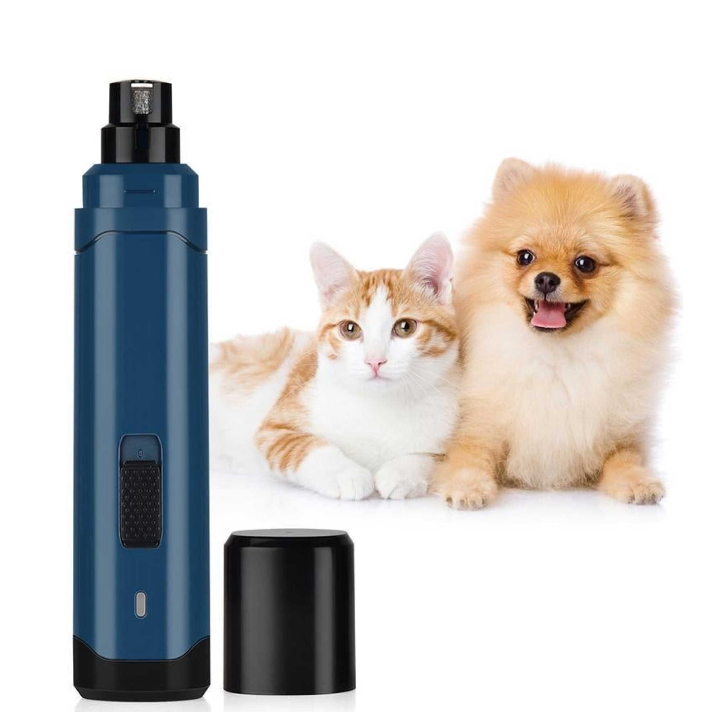 Pet Nail Grinder Dog Cat Electric Trimmer 2 Speed Rechargeable Claw Filer N10