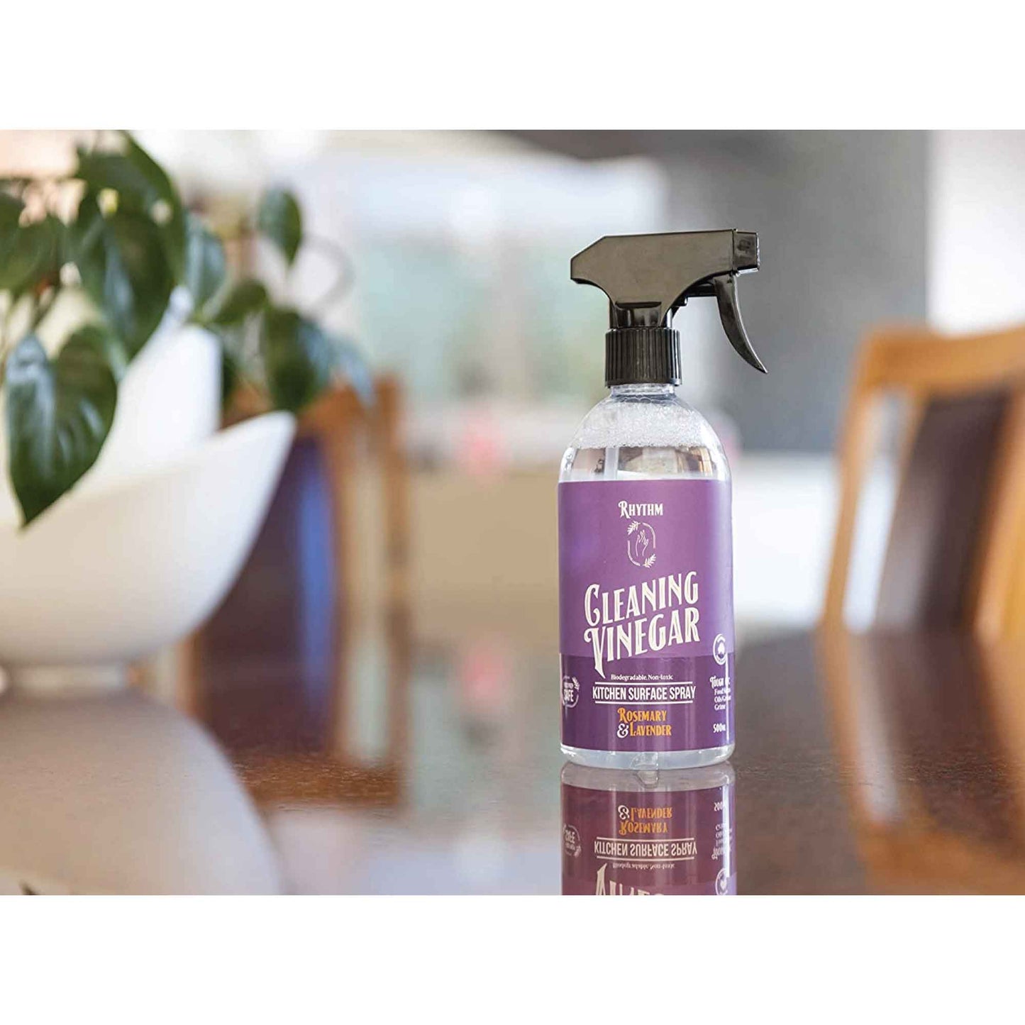 500ml Eco Friendly Cleaning Vinegar Kitchen Surface Spray 100% Biodegradable