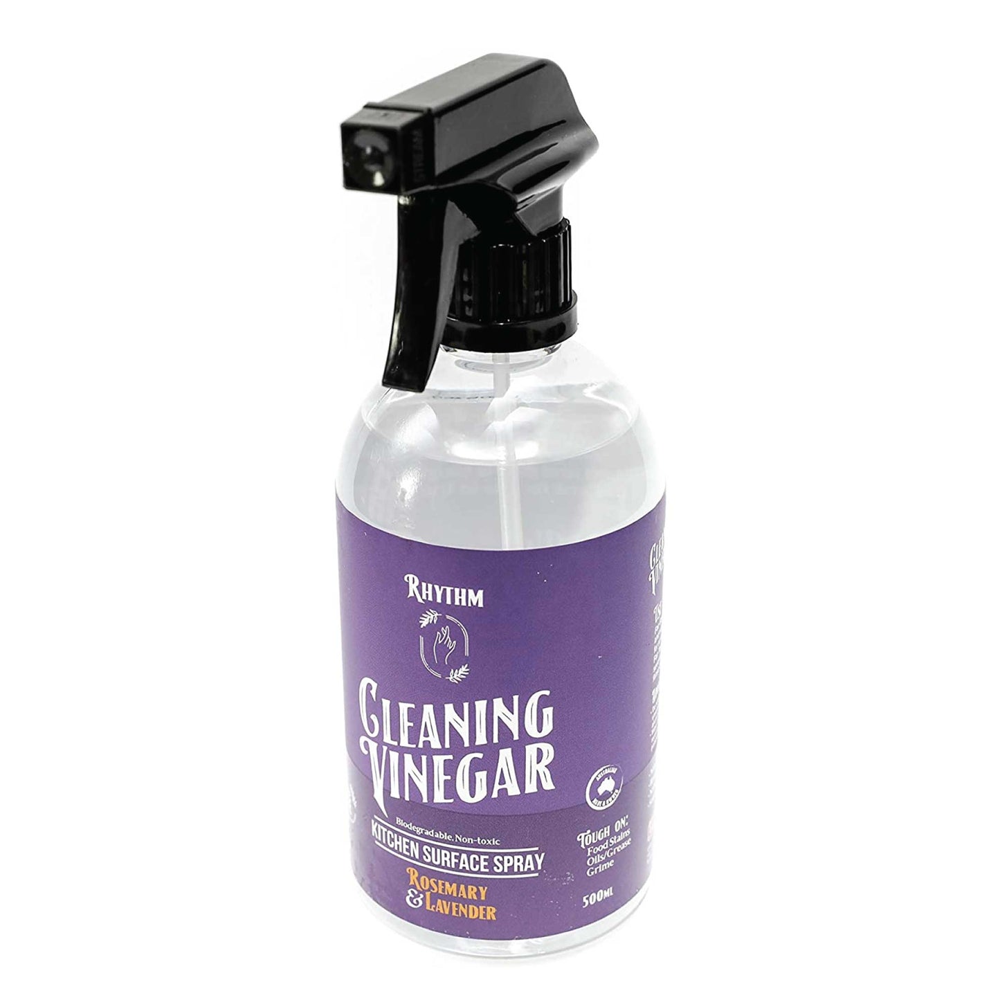 500ml Eco Friendly Cleaning Vinegar Kitchen Surface Spray 100% Biodegradable