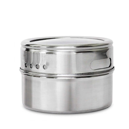 150g Magnetic Spice Jar Stainless Steel Tin - Herb Seasoning Storage Container