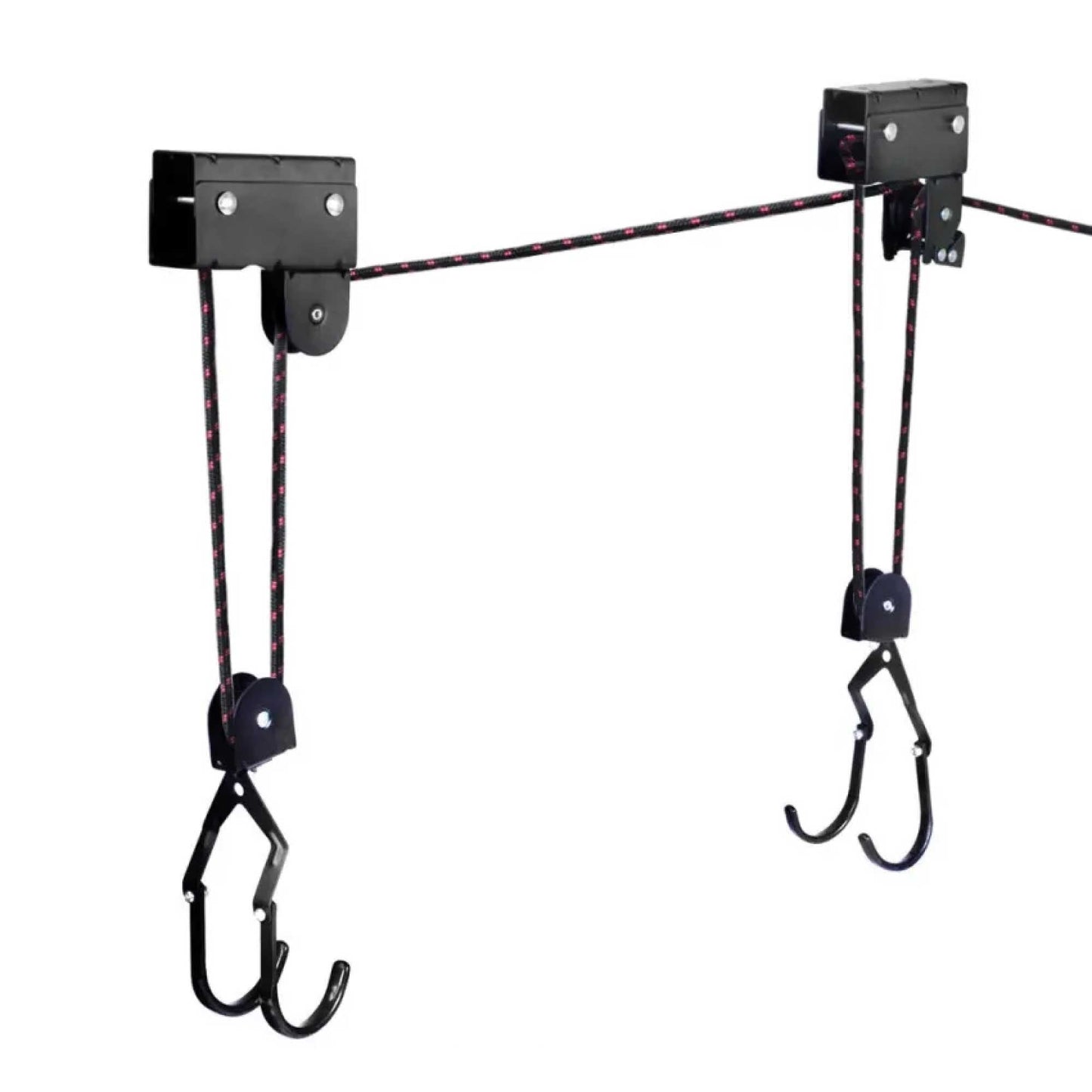 Kayak Hoist - 45kg Garage Ceiling Pulley Lift Storage System Bike Luggage Holder