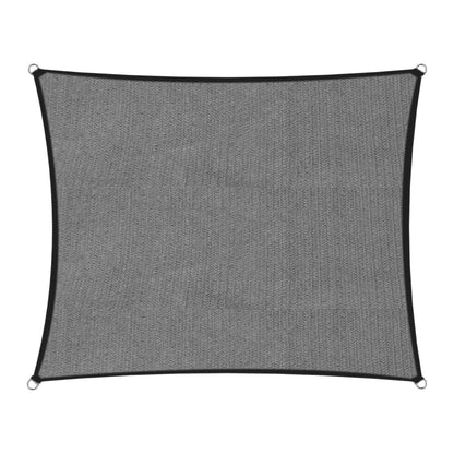 Wallaroo Outdoor Sun Shade Sail Canopy Grey Square 4 x 4M