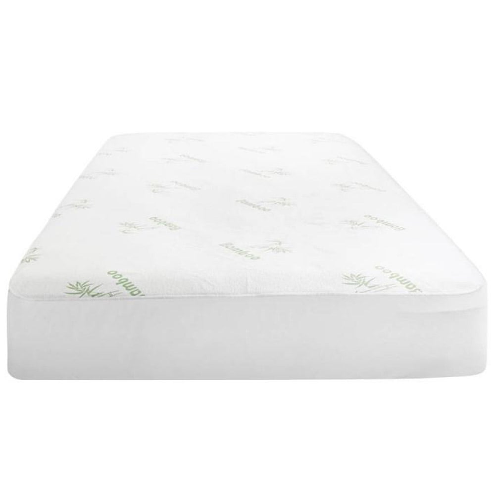 Laura Hill Fitted Bamboo Mattress Protector Underlay Queen King Single Size