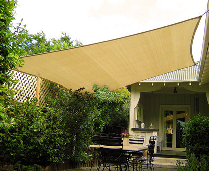 Wallaroo Square Shade Sail Sand : 4m x 4m