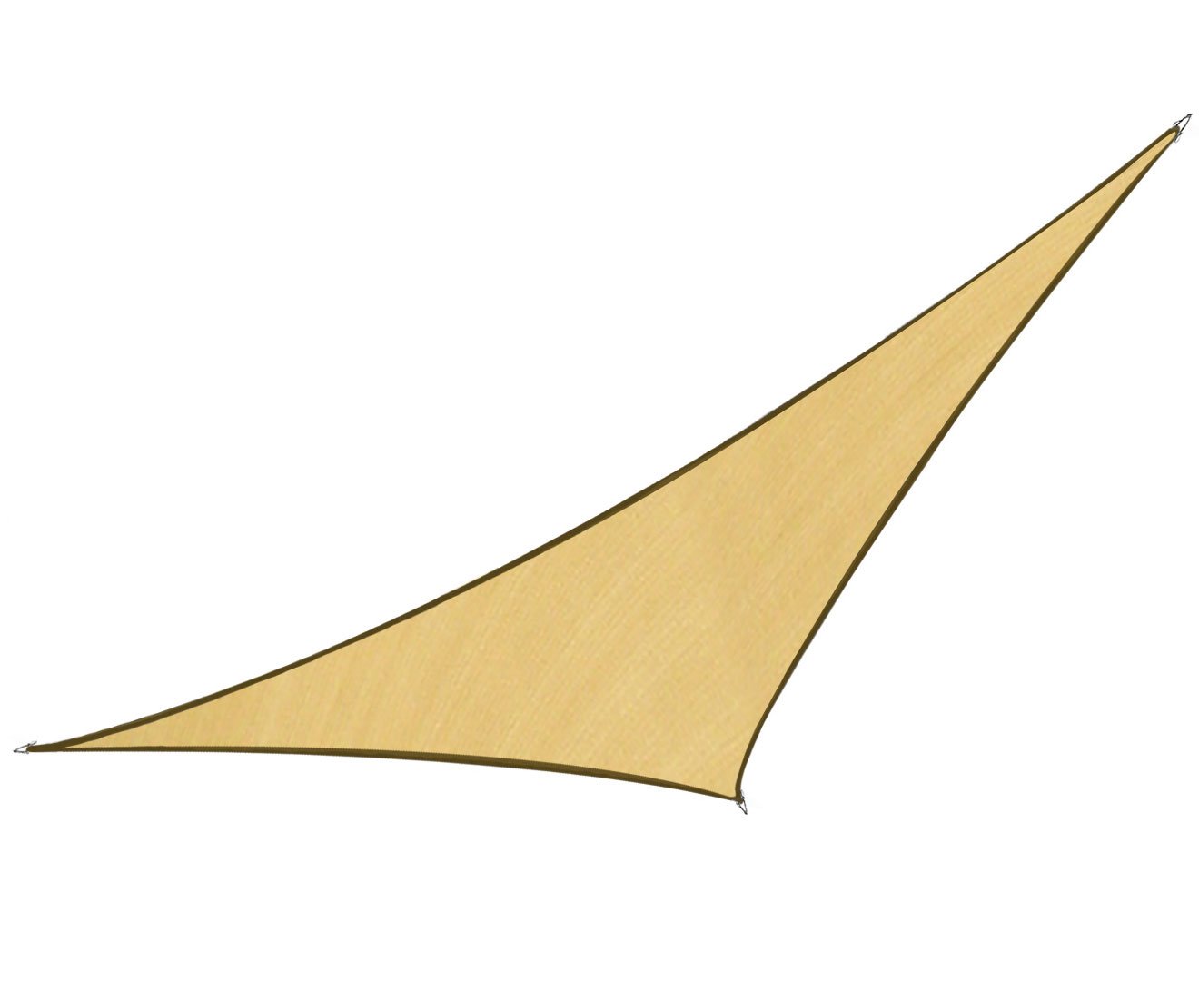 Wallaroo Triangular  Shade sail: 8m x 8m x 8m - Sand