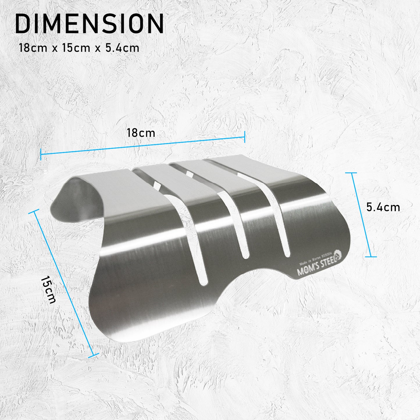 Combo Hexagon Stainless Steel Chopping Cutting Board + Chopping Boards Holder