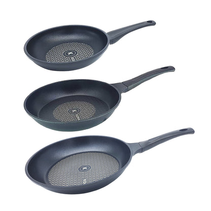 KOMAN Non-Stick Titanium Coating Frying Pan 20 26 28cm Set