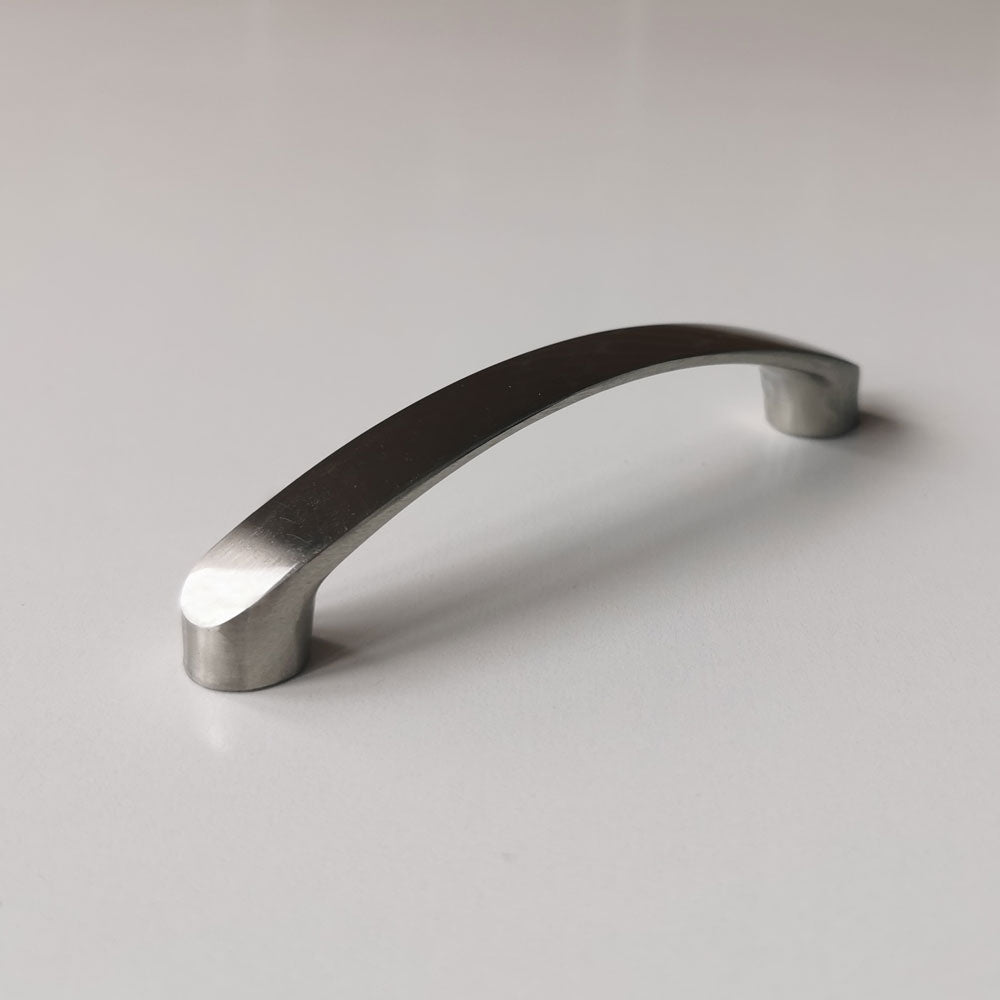 Brushed Nickel Kitchen Door Cabinet Drawer Handle Pulls 96MM