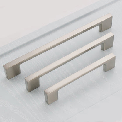 Brushed Nickel Kitchen Door Cabinet Drawer Handle Pulls 192MM