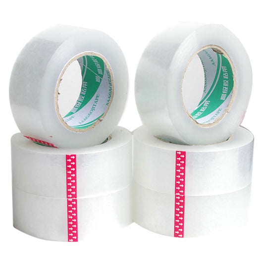 6 Rolls 150m Clear Packing Tape Sealing Tape 150m x 45mm