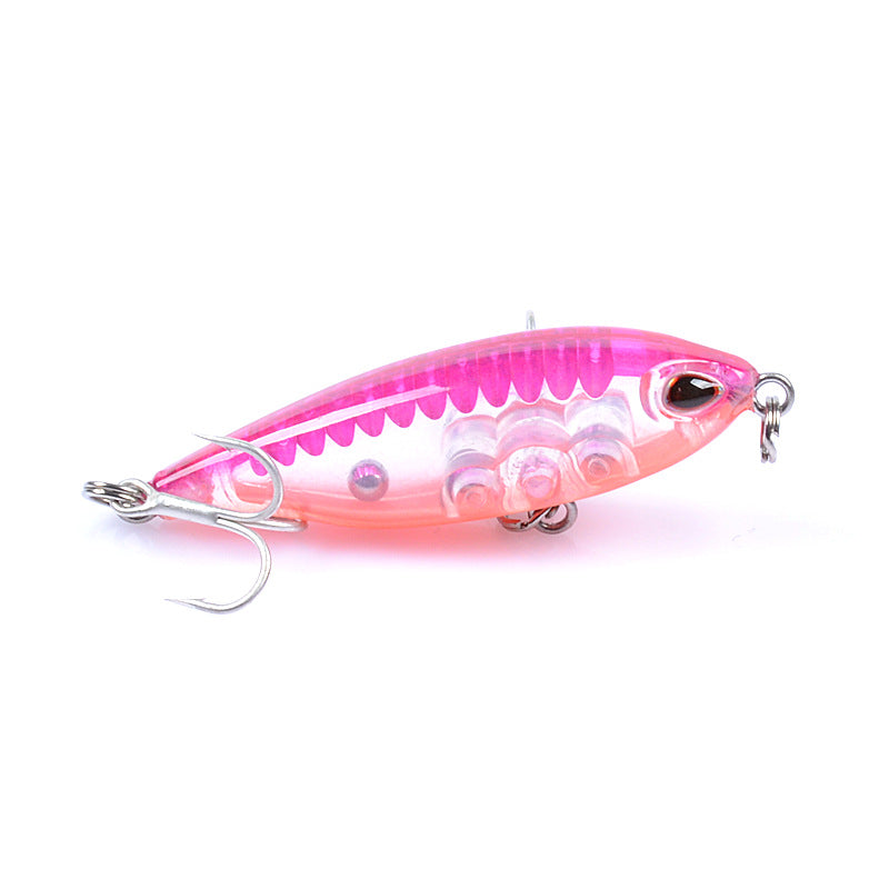 8x Pencil minnow 4.8cm Fishing Lure Lures Surface Tackle Fresh Saltwater