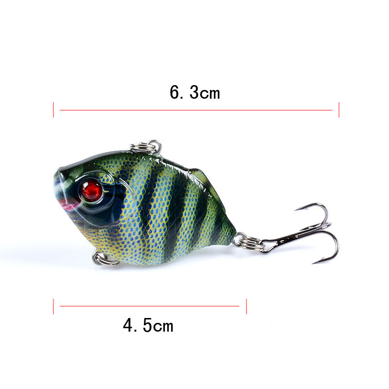 8x Popper Poppers 4.5cm Fishing Lure Lures Surface Tackle Fresh Saltwater