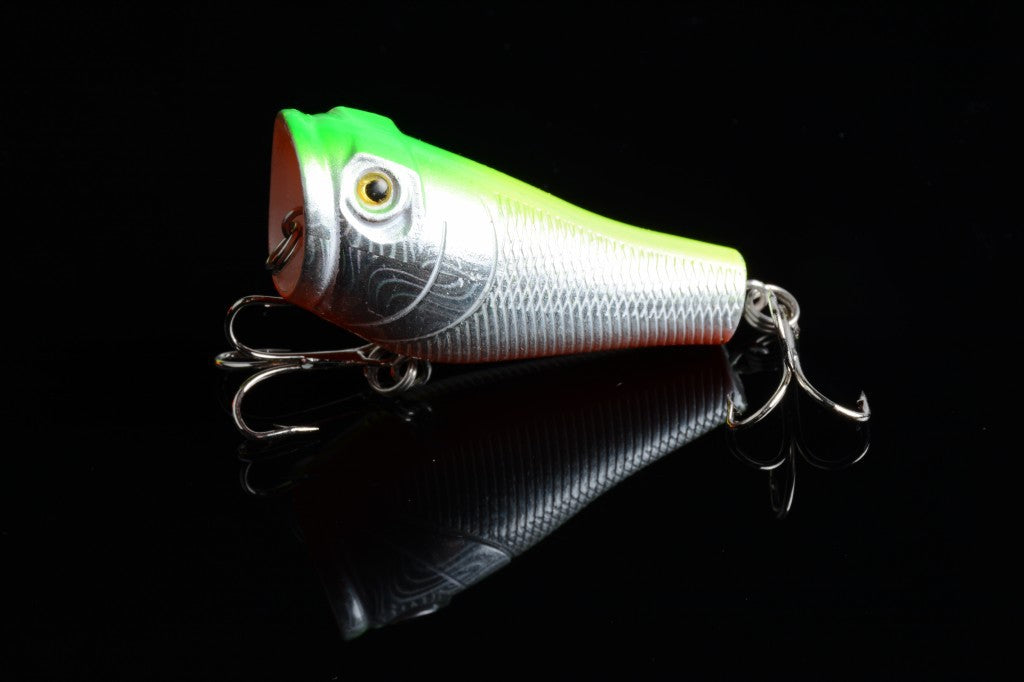 4X 5cm Popper Poppers Fishing Lure Lures Surface Tackle Fresh Saltwater