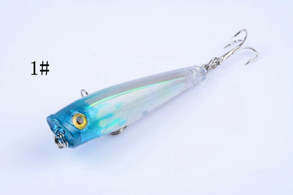 8X 6.5cm Popper Poppers Fishing Lure Lures Surface Tackle Fresh Saltwater