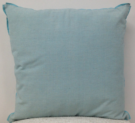 Frida Aqua Blue  Cushion Cover