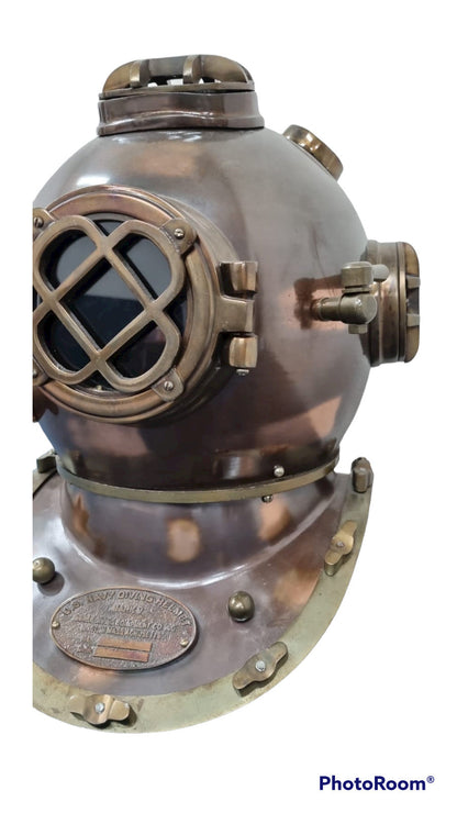 US Navy Mark V Diving Helmet – Dark Antique Finish