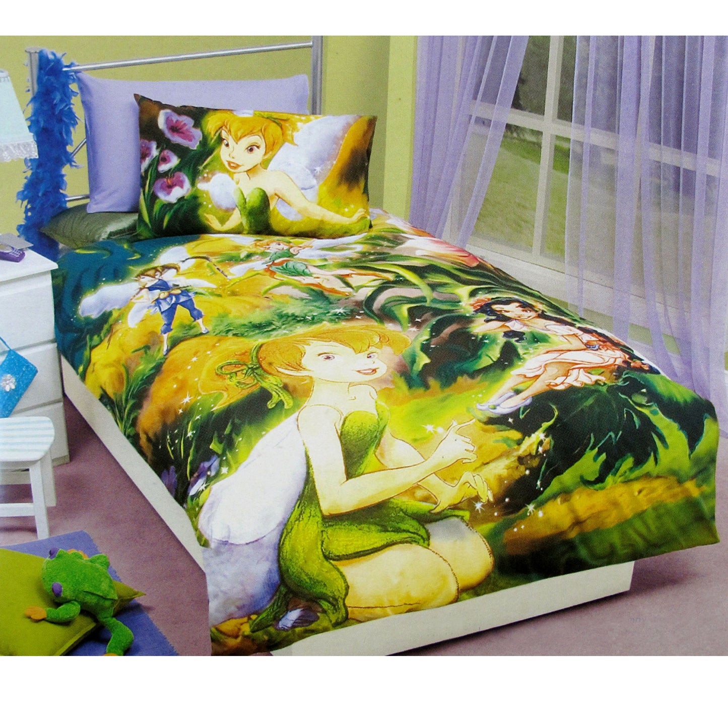 Disney Fairies Tinkerbell Quilt Cover Set Double