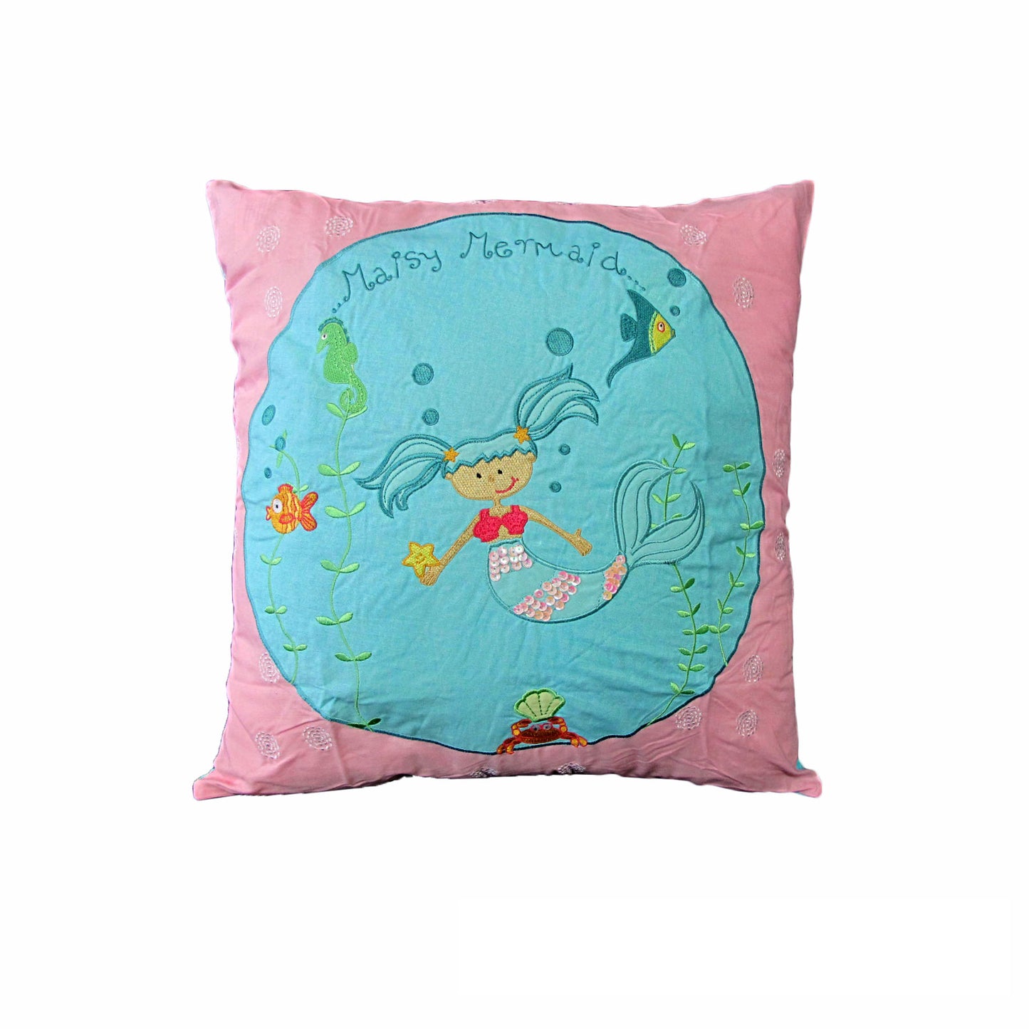 Happy Kids Shelley Mermaid 43x43 cm Square Cushion