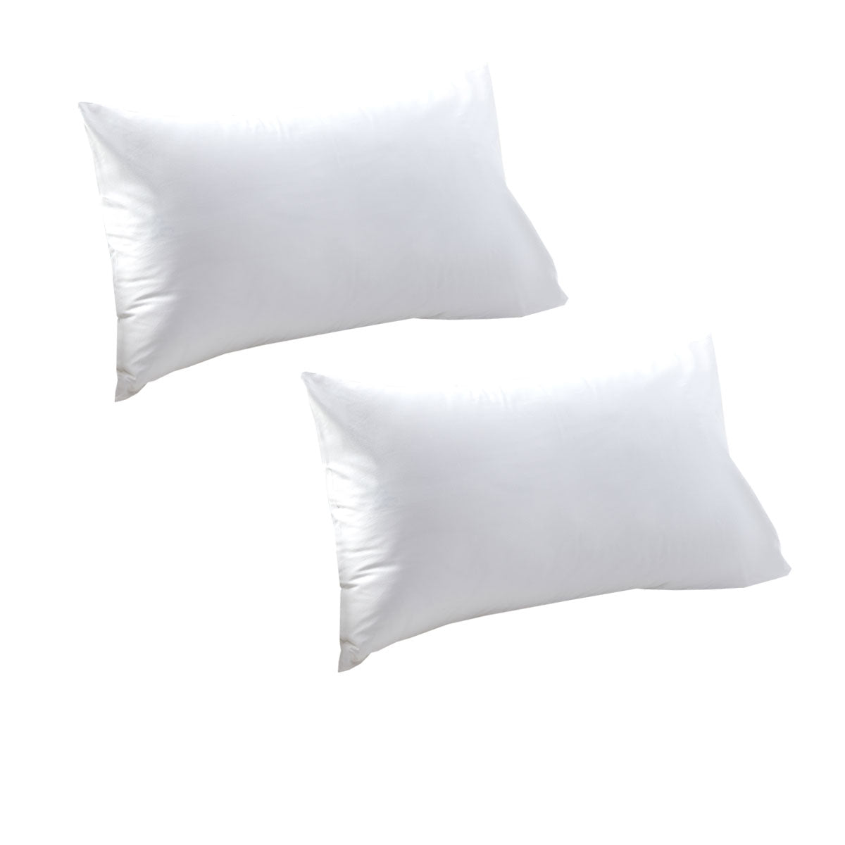 Accessorize White 400TC Bamboo Cotton Pair of Standard Pillowcases 48 x 73 + 15cm