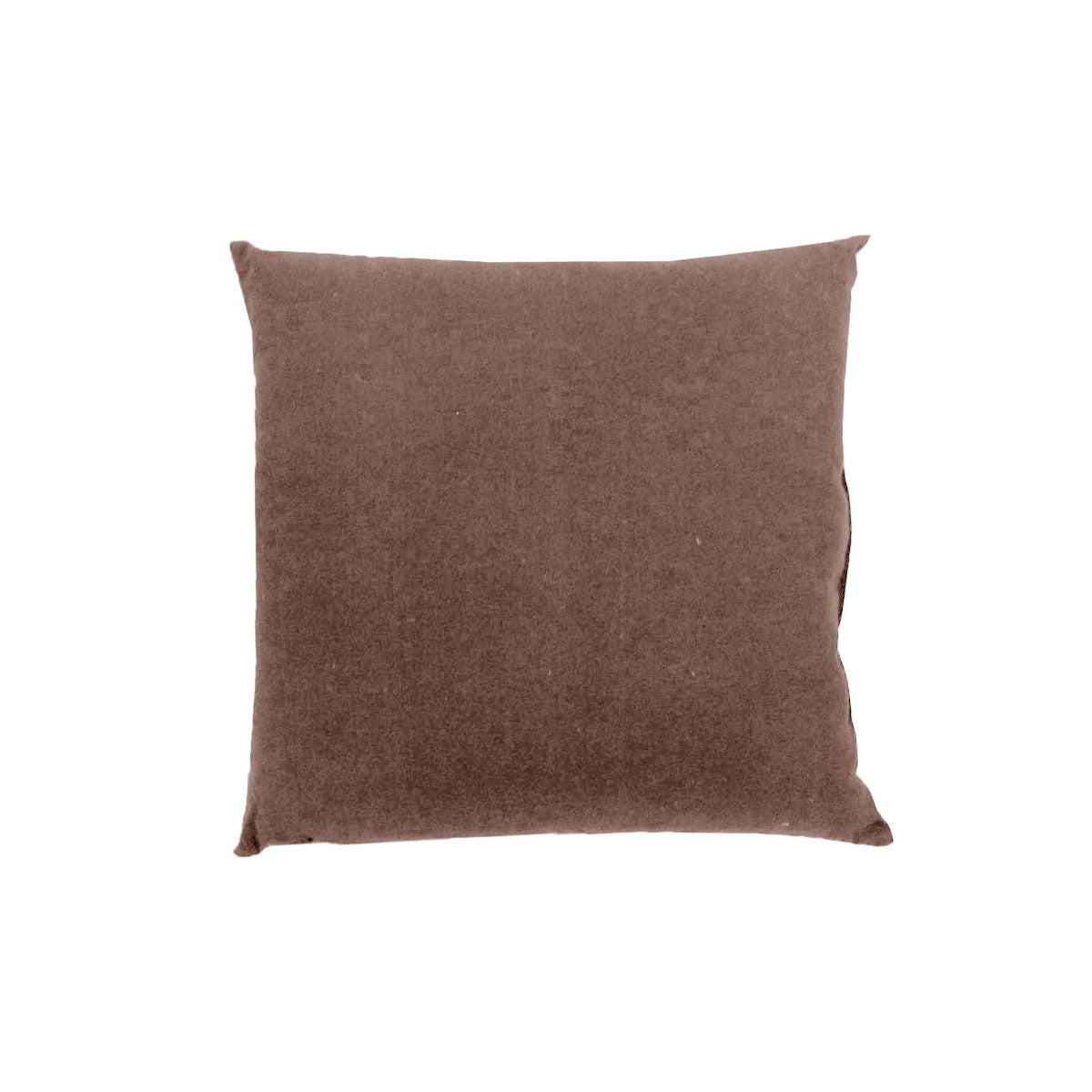 J.Elliot Home Solid Brown Filled Cushion 43 x 43 cm