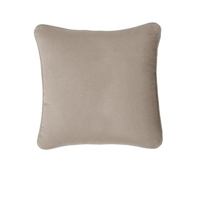 J Elliot Home Gabriel 100% Cotton Cushion Cover 43 x 43 cm Taupe