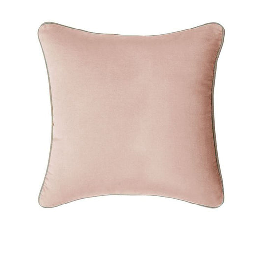 J Elliot Home Gabriel 100% Cotton Cushion Cover 60 x 60 cm Blush