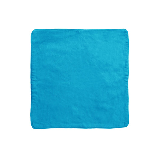 IDC Homewares Lollipop Cotton Piped Cushion Cover 60 cm square Aqua