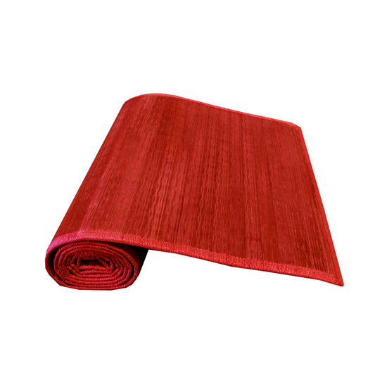 Varnish Bamboo Table Runner 140 x 33cm Red