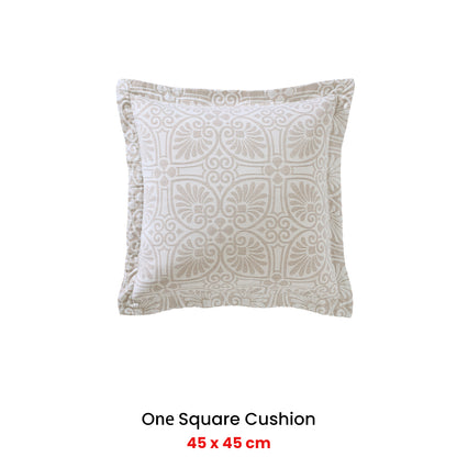 Private Collection Dakota Stone Square Filled Cushion 45 x 45cm