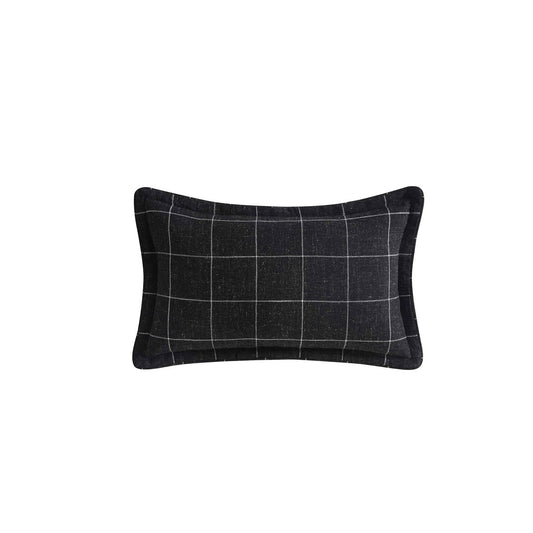 Private Collection Fitzgerald Coal Oblong Filled Cushion 30 x 50cm